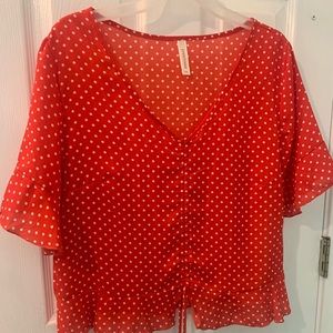 Peppermint USA women’s shirt size large